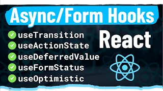 Master Must Know Form and Async React Hooks in 30 Minutes Tutorial from WebDevSimplified