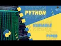 VARIABLE TYPES - PYTHON V-CODE CSI VIT-AP