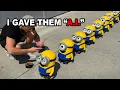 Download Lagu I Made Working Minions to TROLL my Town