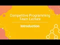 GDSC FIU - Dr Giri Competitive Programming Lecture Line Sweep