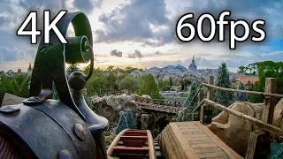Seven Dwarfs Mine Train front seat on-ride 4K POV 60fps WDW Magic Kingdom