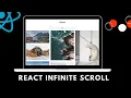 Learn how to add Infinite scroll in react by building a Masonry gallery app with Pexel API