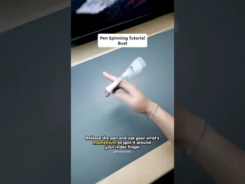 BUST Pen Spinning Tutorial 🌀