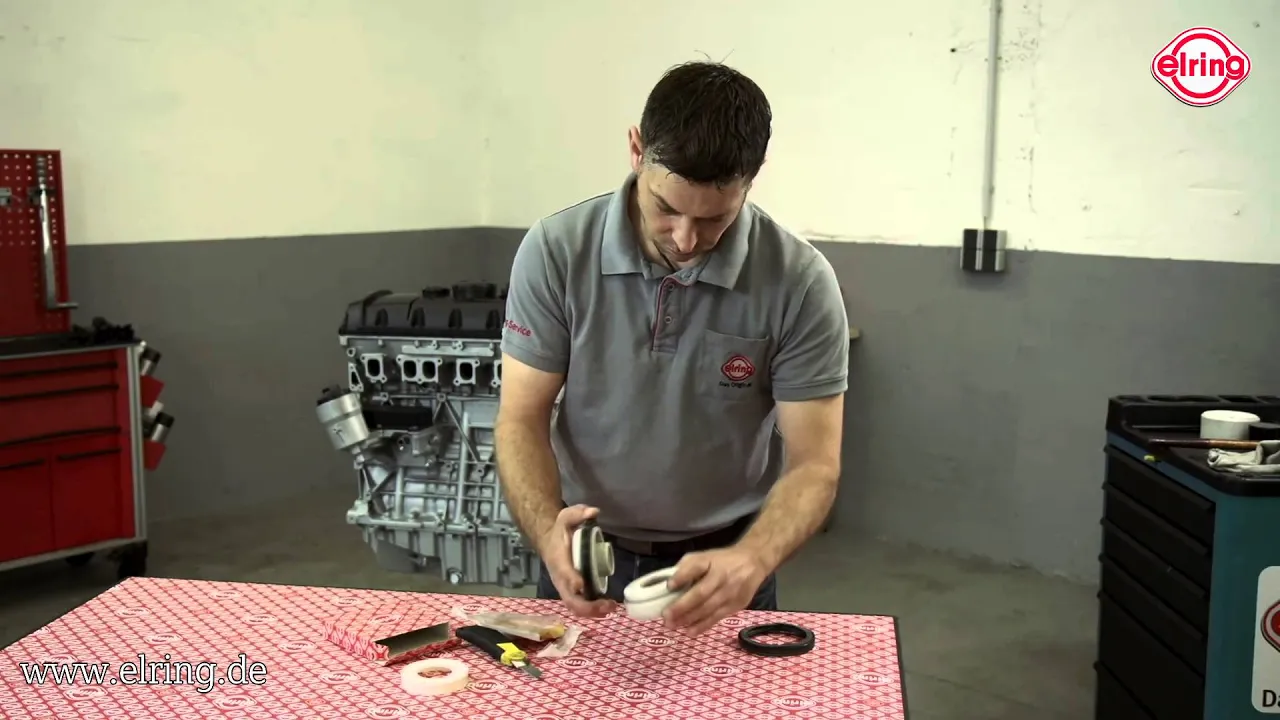 PTFE/FPM Radialwellendichtring - fachgerechter Einbau