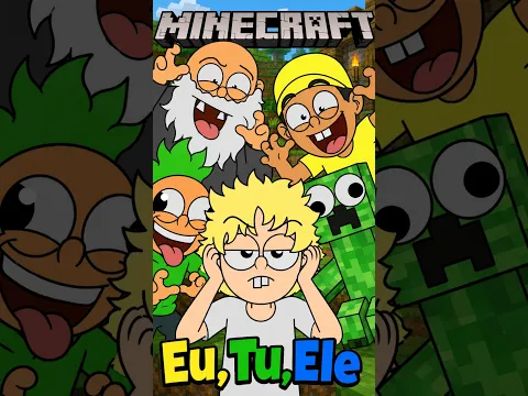 EU, TU e ELE no MINECRAFT !!!