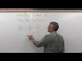 MTH 011 Section 2 6 Problem 8 - Mathematics with Dan Avedikian