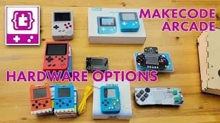 Comparing Makecode Arcade handhelds