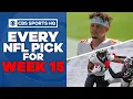 Pete Prisco and Todd Fuhrman make EVERY PICK FOR WEEK 15 CBS Sports