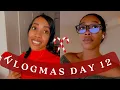 Vlogmas 2022 Day 12 Samaria Leah Unboxing Emotional Beginning of Christmas Decorations