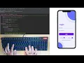 ASMR Programming - Android Studio Login Ui Design
