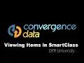 DFRU - Viewing Items in SmartClass