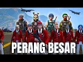 Download Lagu AKSI PERANG EPIC⁉️TRIO RED DEVIL MENGGILA DAN DOBRAK TERPOJOKAN⁉️- GTA 5 ROLEPLAY