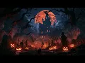 Relaxing Halloween Ambience And Spooky Autumn Night - Haunted House Background Music