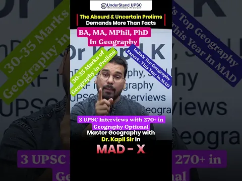 Geography for Prelims 2027 Sorted in MAD-X Program by top expert #upsc #geography #upsc2027 #prelims