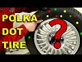 Colored Dots on Tires