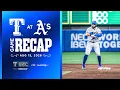 Rangers vs A s Game Recap 2026 Rangers Sports Network Presented by Citi AAdvantage