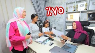 أمنية القوة تعيد تصحيح ورقة الأمتحان   شوف حصل اية    دندنها