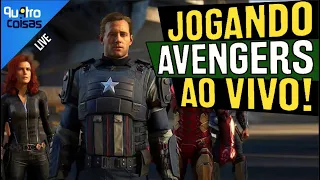 JOGUEI MARVELS AVENGERS BETA AO VIVO, VEJA COMO ESTÁ O GAME!