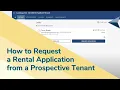 How to Request a Rental Application from a Prospective Tenant Avail Landlord Software