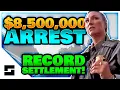 RECORD Lawsuit For Ridiculous Arrest - 8 5 MILLION