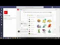 Pasting a screenshot into Teams and using to notify a person