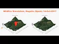 Surface and Aerial wildfire simulation with Pyrosat Degana Spain 2017