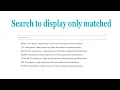 Real time search filter search using css and javascript
