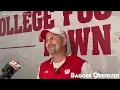 Mike Tressel discusses Wisconsin football s defense as fall camp nears end