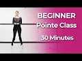 Beginner Pointe Class 30 Min Follow Along Workout