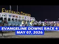 Evangeline Downs Horse Race - 07 May 2026