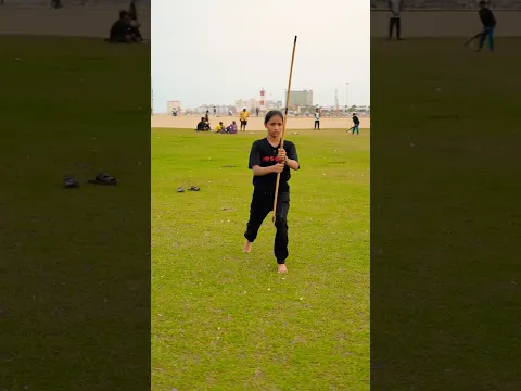 Hanu’s wild silambam #silambam #stickmansilambam #martialarts