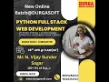 Become a Full Stack Developer with Python Full Stack Web Development