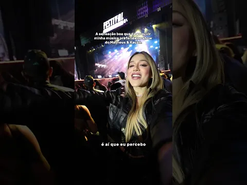 Aquece nosso coração ver vocês cantando todas! 💜