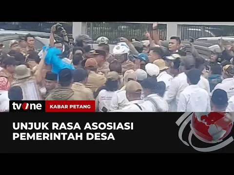 Unjuk Rasa di Depan DPR RI, Apdesi Tuntut Revisi UU Desa Disahkan