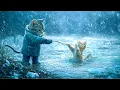 Download Lagu Father cat saves his kitten son from a cold river | Cult of Kittens