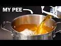 Extracting urea from my own pee