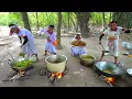 Download Lagu Special Mutton Curry \u0026 Bengali style Katal fish recipe cooking for village people | villfood Kitchen