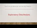 Exploratory Data Analysis Python