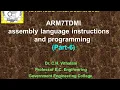 Assembly Language Programming ARM Microcontroller Part-4