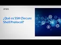 Que es SSH Secure Shell Protocol
