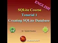 SQLite Course Tutorial 1 Creating SQLite database in Android Studio waddan soft