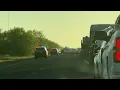 Fiery Crash on US 67 South Between San Angelo and Mertzon