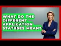What Do The Different Application Statuses Mean - Job Success Network