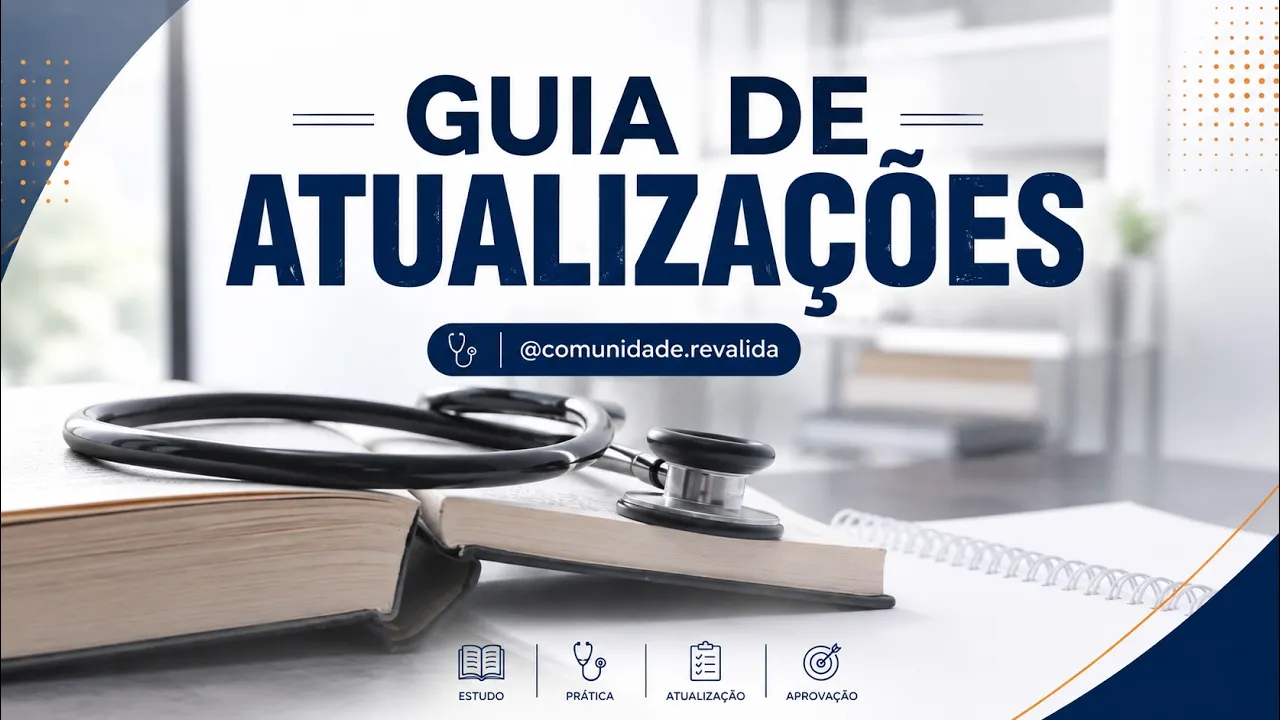 Comunidade Revalida  -  Guia de Atualizações  -  Dra Fabiana Vaz