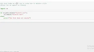 Python - Delete any file