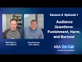 CentralReach ABA On Call Season 8 Ep 1 Audience Questions Punishment Harm and Burnout