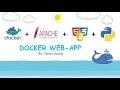 Docker WebApp - Integrating Docker Apache Web Server Python HTML-CSS-JS