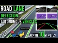 10 Min Tutorial Of OpenCV Python Find Lanes For Self Driving Cars - Lane Detection AISciences io