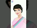 Lagu Cinderella as Indian Disney Princess Glowup TikTok Cartoon Art Mix