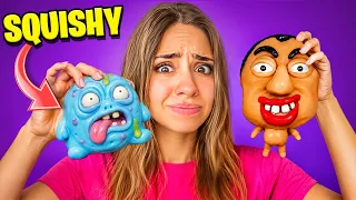 COMPRÉ LOS SQUISHYS MAS HORRIBLES Y RAROS DEL MUNDO JAJAJAJAJAJ